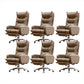 Fauteuil contemporain à mécanisme d'inclinaison, fauteuil pivotant à dossier haut