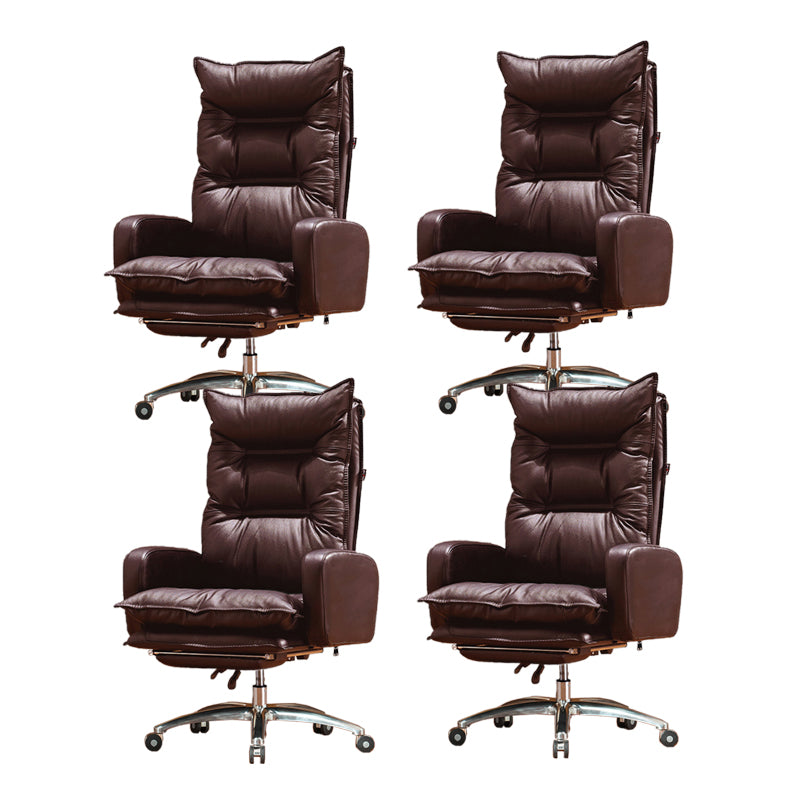 Fauteuil contemporain à mécanisme d'inclinaison, fauteuil pivotant à dossier haut