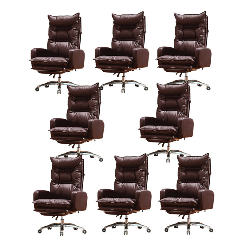 Fauteuil contemporain à mécanisme d'inclinaison, fauteuil pivotant à dossier haut