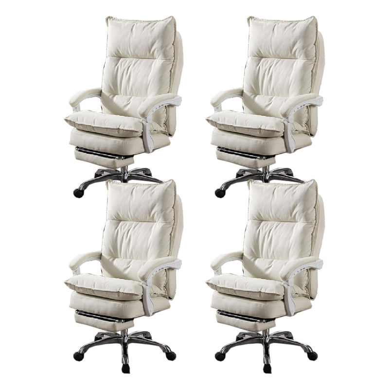 Modern Desk Chair Ergonomic Computer Chair High-Back Chair with Wheels