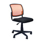 Contemporary Ergonomic Armless Chair Mid-Back Adjustable Desk Chair Orange 1 Piece Nylon Clearhalo 'furn' 'furn_office_chair' 'Furniture' 'Office Chairs' 'Office Furniture' 'office_chair' 6268054