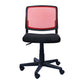 Contemporary Ergonomic Armless Chair Mid-Back Adjustable Desk Chair Red 1 Piece Nylon Clearhalo 'furn' 'furn_office_chair' 'Furniture' 'Office Chairs' 'Office Furniture' 'office_chair' 6268064