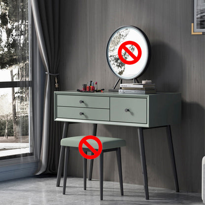 Moderne 233,46 "Hauteur à 3 tirages Vanité de maquillage pour chambre à coucher