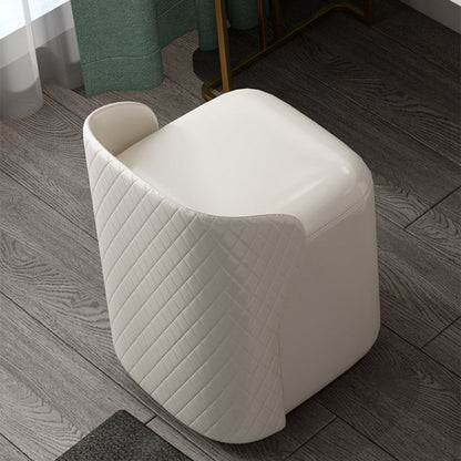 5 lade ijdelheid bureau wit 30.7 "h faux lederen make -up ijdelheid