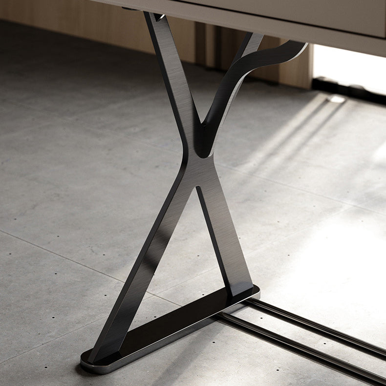 Modernismus Stone Top Eitelkeit 29,52 "hoher Eitelkeit mit Stuhl