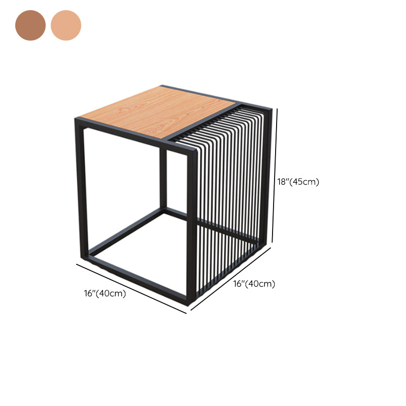 Frame 2 Nesting Coffee Table Iron & Solid Wood Cocktail Table Set Clearhalo 'Coffee & Accent Tables' 'Coffee Tables' 'coffee_tables' 'furn' 'furn_coffee_tables' 'Furniture' 'Living Room Furniture' 6268575