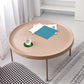 Mid-Century Modern Tray Top Coffee Table 4 Legs Iron Cocktail Table 30"L x 30"W x 14"H Khaki Clearhalo 'Coffee & Accent Tables' 'Coffee Tables' 'coffee_tables' 'furn' 'furn_coffee_tables' 'Furniture' 'Living Room Furniture' 6268590