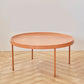 Mid-Century Modern Tray Top Coffee Table 4 Legs Iron Cocktail Table 30"L x 30"W x 14"H Orange Clearhalo 'Coffee & Accent Tables' 'Coffee Tables' 'coffee_tables' 'furn' 'furn_coffee_tables' 'Furniture' 'Living Room Furniture' 6268603