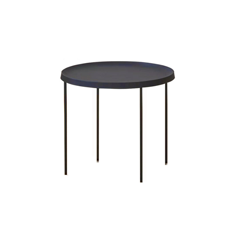 Mid-Century Modern Tray Top Coffee Table 4 Legs Iron Cocktail Table Clearhalo 'Coffee & Accent Tables' 'Coffee Tables' 'coffee_tables' 'furn' 'furn_coffee_tables' 'Furniture' 'Living Room Furniture' 6268609
