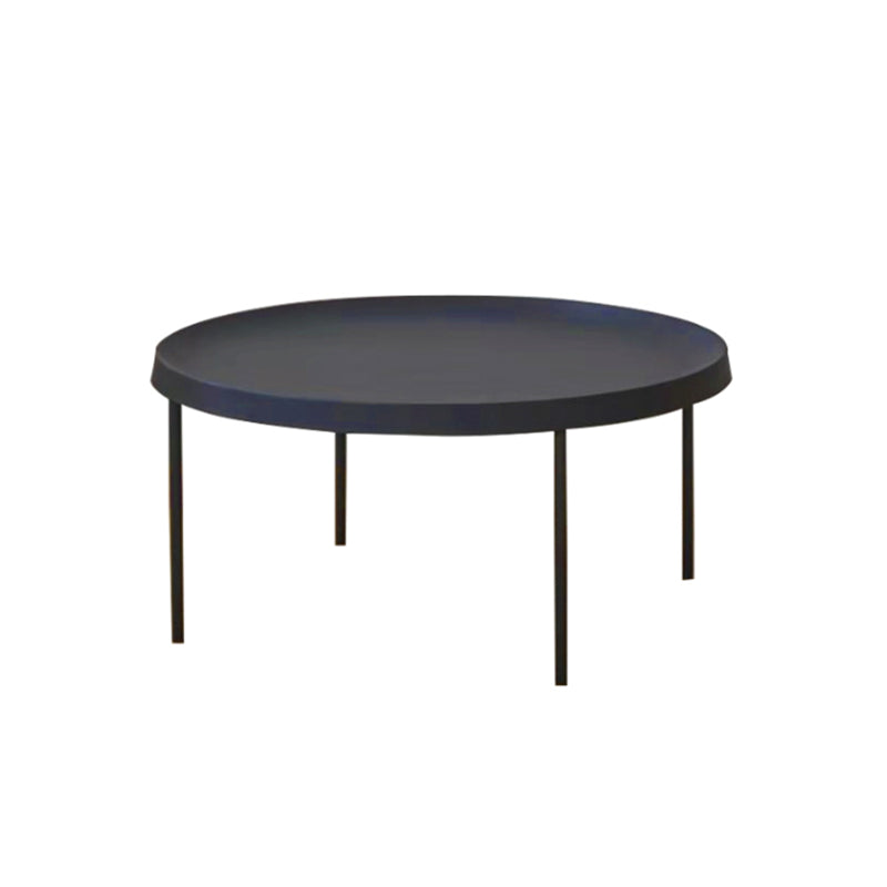 Mid-Century Modern Tray Top Coffee Table 4 Legs Iron Cocktail Table Clearhalo 'Coffee & Accent Tables' 'Coffee Tables' 'coffee_tables' 'furn' 'furn_coffee_tables' 'Furniture' 'Living Room Furniture' 6268611