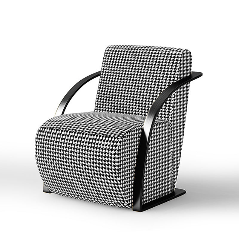 33.85" High Arm Chair Velvet Arms Included Chair for Living Room Grey Velvet 1 Piece Clearhalo 'Accent Chairs' 'accent_chairs' 'Chairs & Seating' 'furn' 'furn_accent_chairs' 'Furniture' 'Living Room Furniture' 6268707