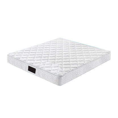 Midden-eeuws modern bedframe massief houten standaard bed as gestoffeerd hoofdeinde hoofdeinde