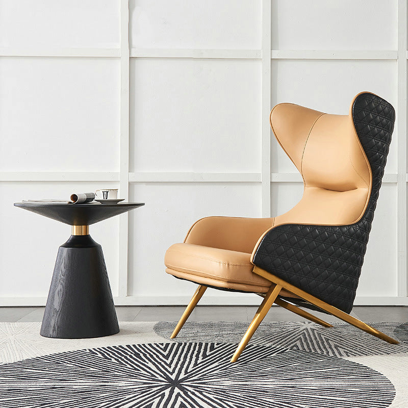 Contemporary Solid Wood Pedestal Round Living Room Side End Table Clearhalo 'Coffee & Accent Tables' 'End & Side Tables' 'end_side_tables' 'furn' 'furn_end_side_tables' 'Furniture' 'Living Room Furniture' 6268803