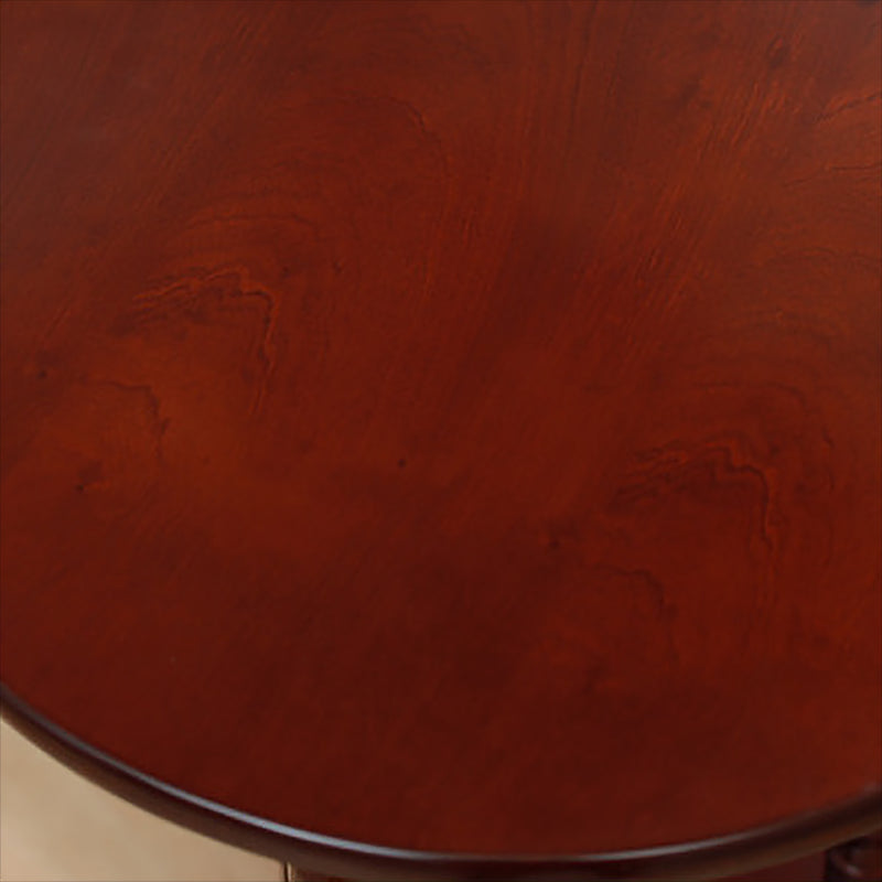 Traditional Solid Wood 3 Legs with Storage Round Living Room End Table Clearhalo 'Coffee & Accent Tables' 'End & Side Tables' 'end_side_tables' 'furn' 'furn_end_side_tables' 'Furniture' 'Living Room Furniture' 6268876