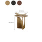 Scandinavian Solid Wood End Table Round Abstract Living Room Side Table Clearhalo 'Coffee & Accent Tables' 'End & Side Tables' 'end_side_tables' 'furn' 'furn_end_side_tables' 'Furniture' 'Living Room Furniture' 6268898