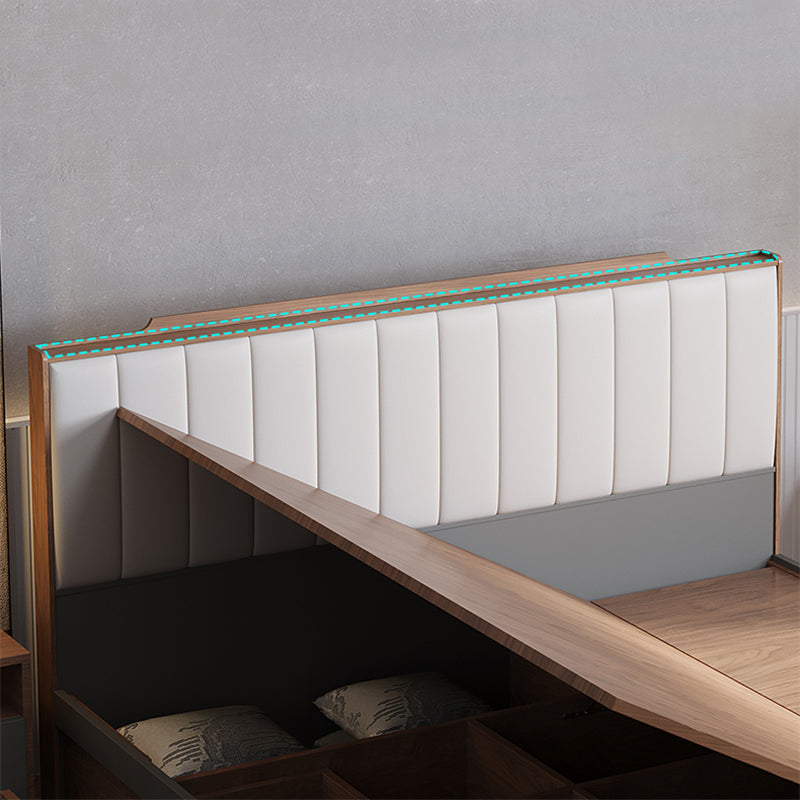 Lit de plate-forme moderne du milieu du siècle