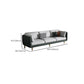 Contemporary 3-Seater Sofa with 3 Pillows Back and Pillow Top Arm