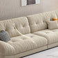 Modern 33.46" H Microfiber Armless Tufted Sofa for Living Room