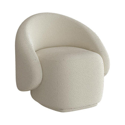 Eigentijdse strakke achterbank met ronde armbank gebogen settnee bank