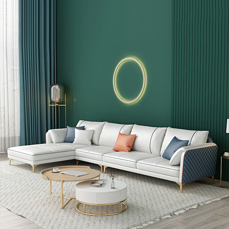 Modern kussen terug sectioneel kussen bovenarm 4-zits sectionele sectionele