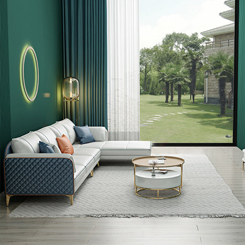 Modern kussen terug sectioneel kussen bovenarm 4-zits sectionele sectionele