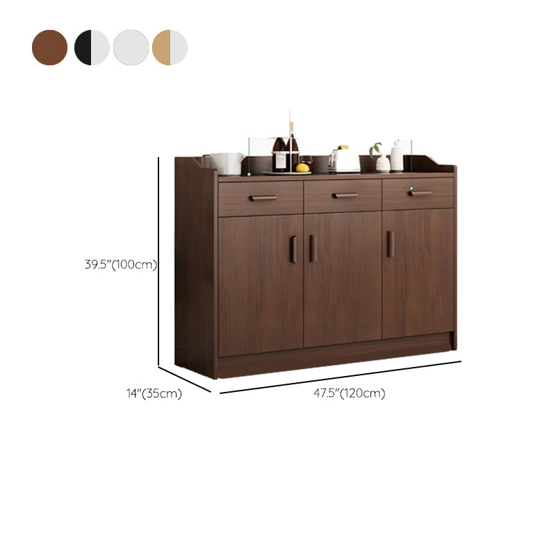 39,4 "großes Holz 3 - Türakzentschrank aus der Mitte des Jahrhunderts moderner Lagerschrank