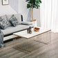Frame Base Coffee Table Rectangular Gold Metal Cocktail Table Clearhalo 'Coffee & Accent Tables' 'Coffee Tables' 'coffee_tables' 'furn' 'furn_coffee_tables' 'Furniture' 'Living Room Furniture' 6269399