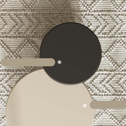 Set di cocktail in legno contemporaneo semplice a 3 gambe.