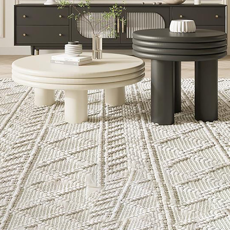 Contemporary Simple 3 Legs Coffee Table Round Wood Cocktail Table Set Clearhalo 'Coffee & Accent Tables' 'Coffee Tables' 'coffee_tables' 'furn' 'furn_coffee_tables' 'Furniture' 'Living Room Furniture' 6269446