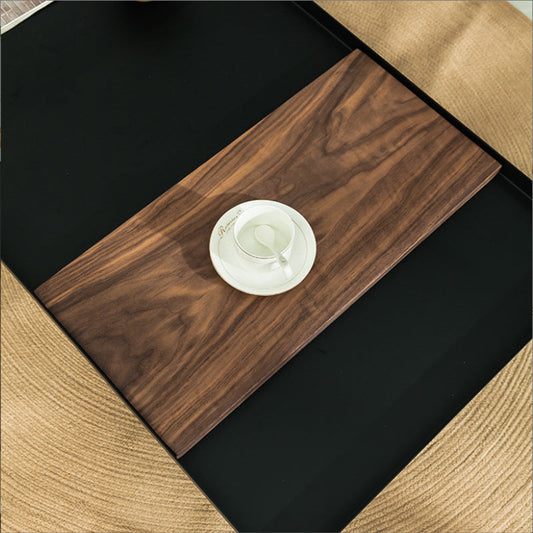 Gambe trasversali moderne di metà secolo in metallo/tavolino singolo rettangolare