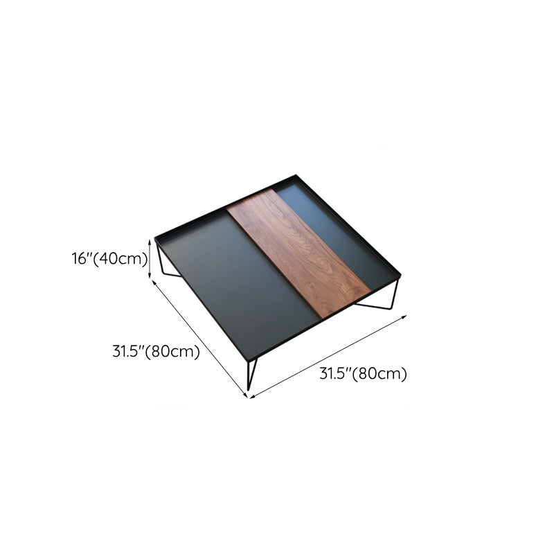 Medillas de metal cuadradas/rectangulares de las patas cruzadas modernas de mediados de siglo