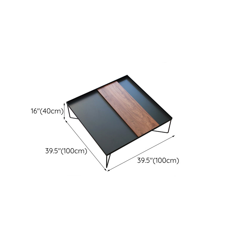 Medillas de metal cuadradas/rectangulares de las patas cruzadas modernas de mediados de siglo