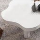 Nordic Cocktail Table 3 Legs Solid Wood Free Form Single Coffee Table Clearhalo 'Coffee & Accent Tables' 'Coffee Tables' 'coffee_tables' 'furn' 'furn_coffee_tables' 'Furniture' 'Living Room Furniture' 6269493