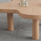 Nordic Cocktail Table 3 Legs Solid Wood Free Form Single Coffee Table Clearhalo 'Coffee & Accent Tables' 'Coffee Tables' 'coffee_tables' 'furn' 'furn_coffee_tables' 'Furniture' 'Living Room Furniture' 6269495