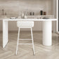Modern Solid Wood Bar Table Dining Table for Kitchen Living Room