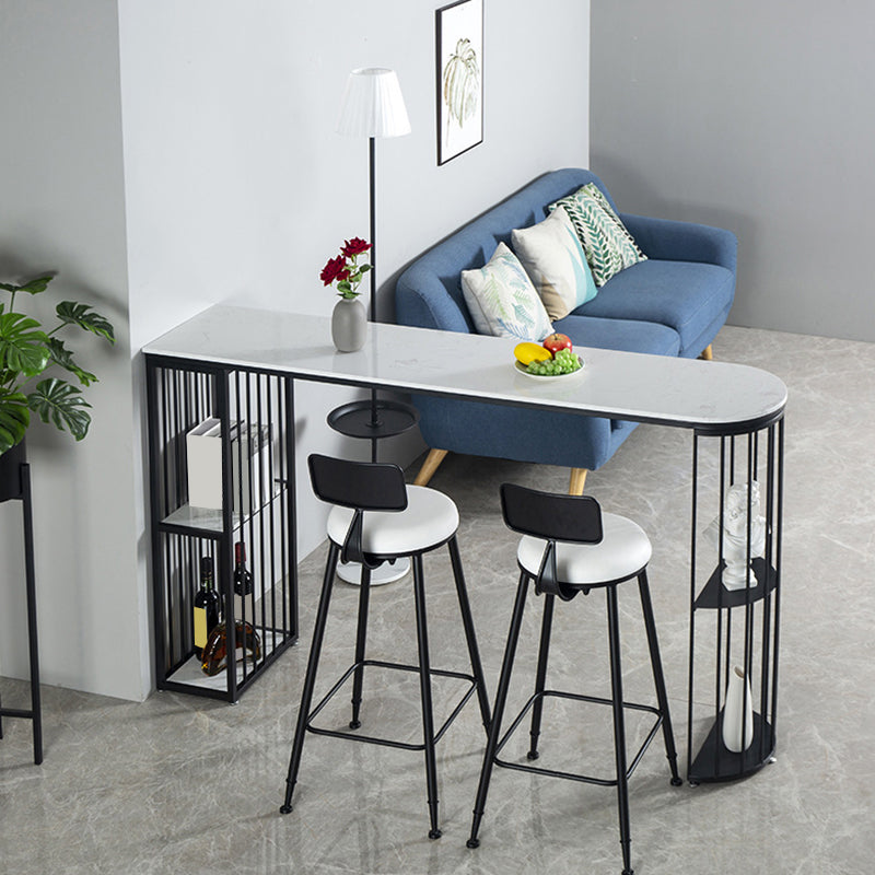 Table de bar spécialisée Table de pub moderne à hauteur de bar pour l'intérieur et la salle de repos
