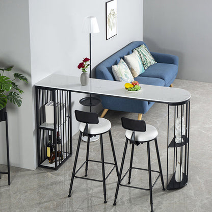 Table de bar spécialisée Table de pub moderne à hauteur de bar pour l'intérieur et la salle de repos