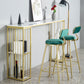 Table de bar spécialisée Table de pub moderne à hauteur de bar pour l'intérieur et la salle de repos