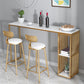 Rectangle Bar Table Bar Height Contemporary Bar Height Pub Table for Indoor