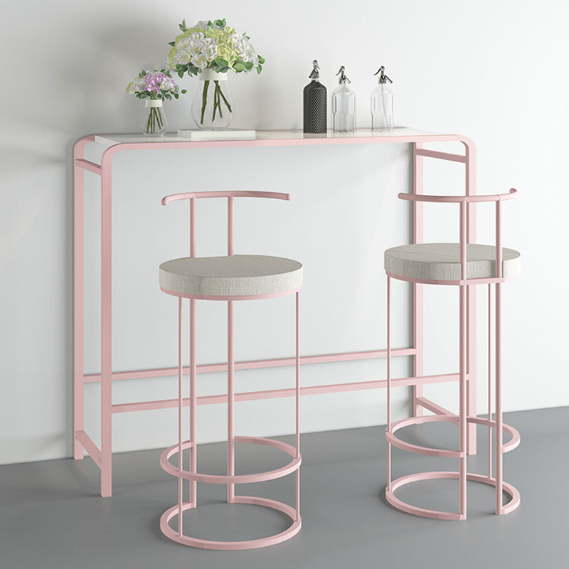 Industrial Bar Table Bar Height Rectangle Pub Table for Indoor and Breakroom