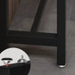Industrial Metal Base Bar Table Pub Height Dining Table for Outdoor Clearhalo 'Bar Furniture' 'Bar Tables' 'bar_tables' 'furn' 'furn_bar_tables' 'Furniture' 'Kitchen & Dining Furniture' 6269914