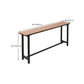 Industrial Metal Base Bar Table Pub Height Dining Table for Outdoor Clearhalo 'Bar Furniture' 'Bar Tables' 'bar_tables' 'furn' 'furn_bar_tables' 'Furniture' 'Kitchen & Dining Furniture' 6269920