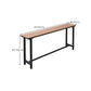Industrial Metal Base Bar Table Pub Height Dining Table for Outdoor Clearhalo 'Bar Furniture' 'Bar Tables' 'bar_tables' 'furn' 'furn_bar_tables' 'Furniture' 'Kitchen & Dining Furniture' 6269921