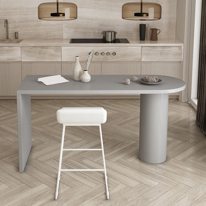 Solid Wood Bar Table Specialty Contemporary Pub Table for Indoor