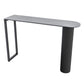 Glam Pub Height Dining Table Sintered Stone Top Pub Table for Dining Room