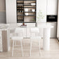Glam Pub Height Dining Table Stone Top Pub Table for Patio Use Clearhalo 'Bar Furniture' 'Bar Tables' 'bar_tables' 'furn' 'furn_bar_tables' 'Furniture' 'Kitchen & Dining Furniture' 6269967