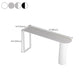 Glam Pub Height Dining Table Stone Top Pub Table for Patio Use Clearhalo 'Bar Furniture' 'Bar Tables' 'bar_tables' 'furn' 'furn_bar_tables' 'Furniture' 'Kitchen & Dining Furniture' 6269968