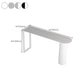Glam Pub Height Dining Table Stone Top Pub Table for Patio Use Clearhalo 'Bar Furniture' 'Bar Tables' 'bar_tables' 'furn' 'furn_bar_tables' 'Furniture' 'Kitchen & Dining Furniture' 6269971