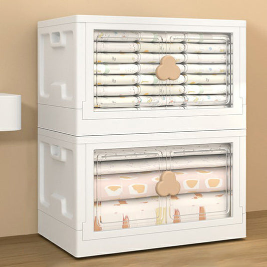 Armoire de rangement à charnière contemporaine Armoire en plastique