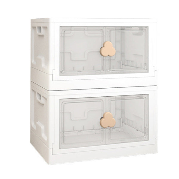 Armoire de rangement à charnière contemporaine Armoire en plastique